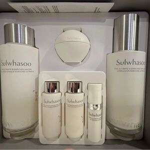 Sulwhasoo The Ultimate S Enriched Water & Emulsion Set Anti Wrinkle K-Beauty